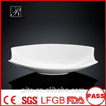 P&T porcelain factory rice bowls, boat shape plates, deep plates